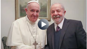 Papa recebe Lula